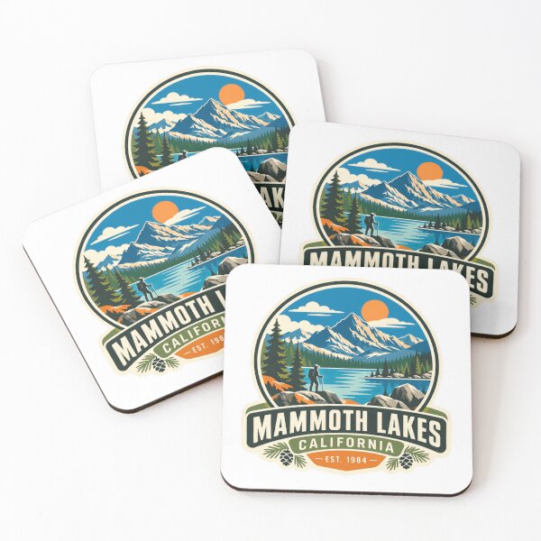 Item preview, Mammoth Lakes California Est. 1984 Outdoor Travel Mountain Hiking designed and sold by Simsimah26Parks.