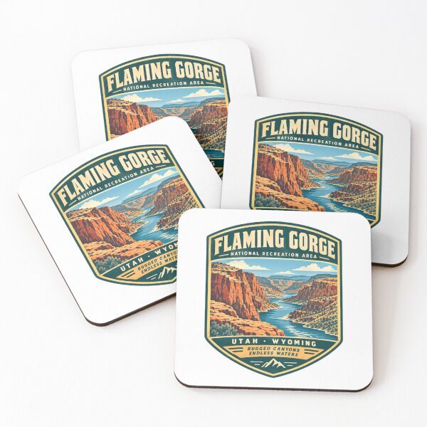 Item preview, Flaming Gorge National Recreation Area Utah Wyoming Rugged Canyons Endless Waters Outdoor Travel Souvenir designed and sold by Simsimah26Parks.