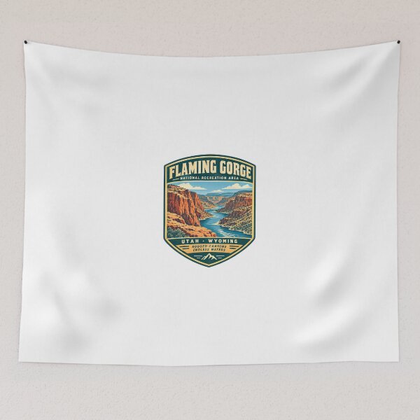 Item preview, Flaming Gorge National Recreation Area Utah Wyoming Rugged Canyons Endless Waters Outdoor Travel Souvenir designed and sold by Simsimah26Parks.