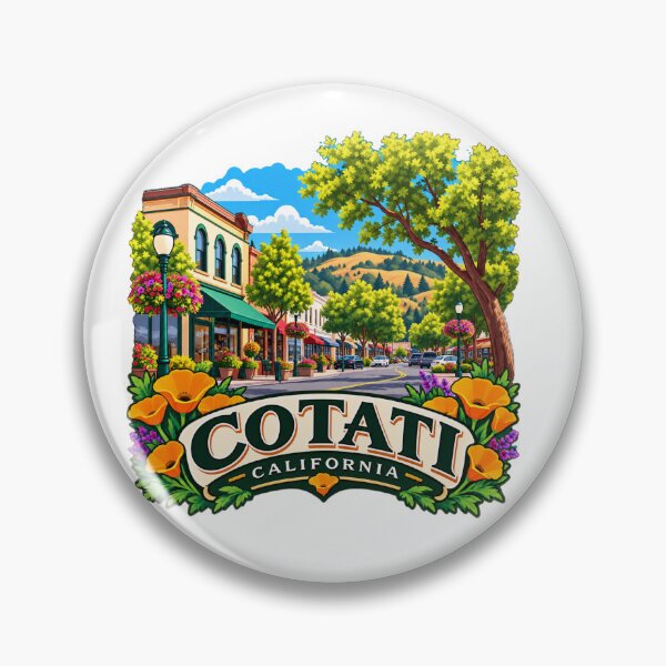 Item preview, Cotati, California - Sonoma County Downtown designed and sold by Myra365Art.