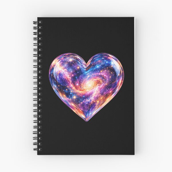 Item preview, Cosmic Galaxy Heart Space Art designed and sold by HEARTSIGNAL.