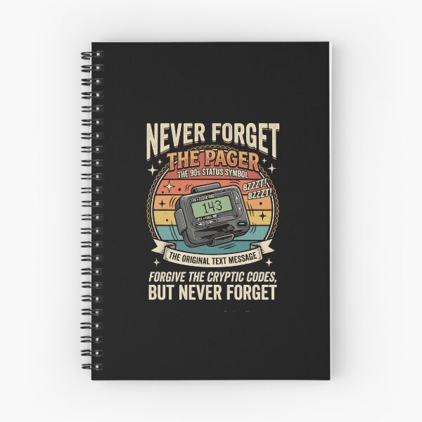 Item preview, Never Forget the Pager (143 = I Love You) designed and sold by VYRON STUDIO.