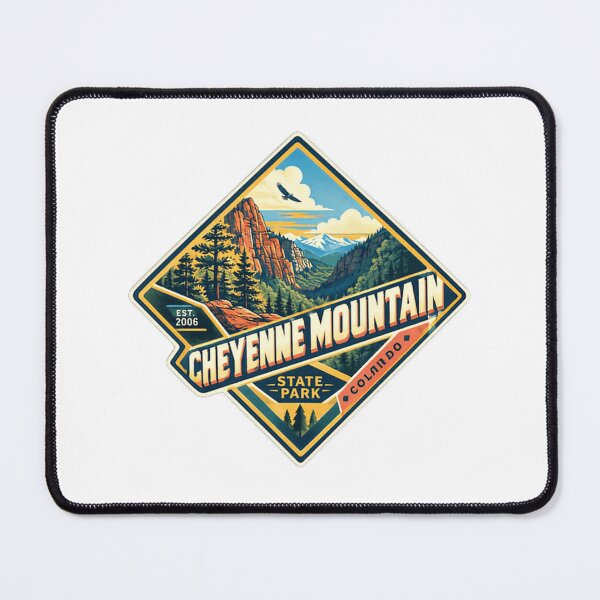 Item preview, Cheyenne Mountain State Park Colorado Hiking Traveler Souvenir designed and sold by NeedForParks.
