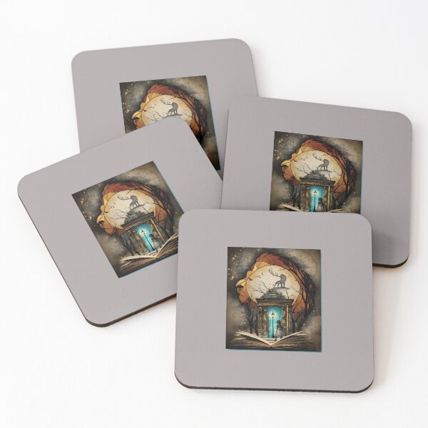 Item preview, Lion Head Portal Book Fantasy Art-32 designed and sold by AlessandroGradi.