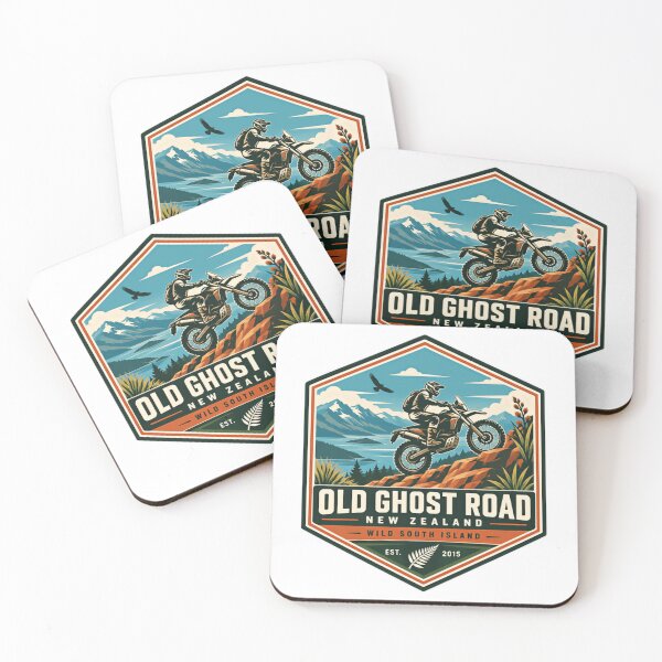 Item preview, Old Ghost Road New Zealand Wild South Island Motorcycle Adventure Off Road Rider designed and sold by Simsimah26Parks.
