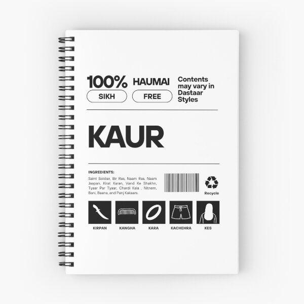 Item preview, Kaur Barcode (Black Edition) designed and sold by amairev.