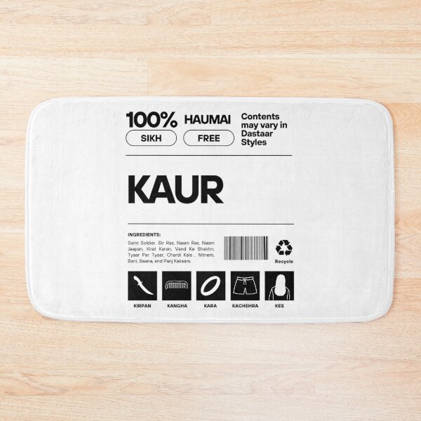 Item preview, Kaur Barcode (Black Edition) designed and sold by amairev.