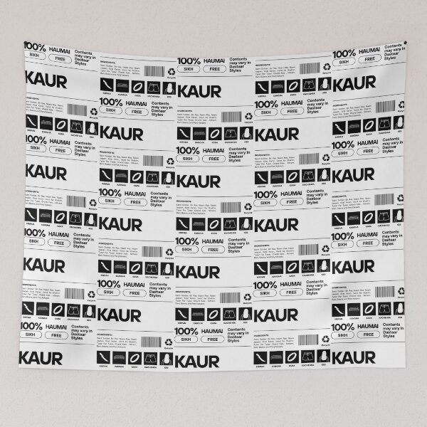 Item preview, Kaur Barcode (Black Edition) designed and sold by amairev.