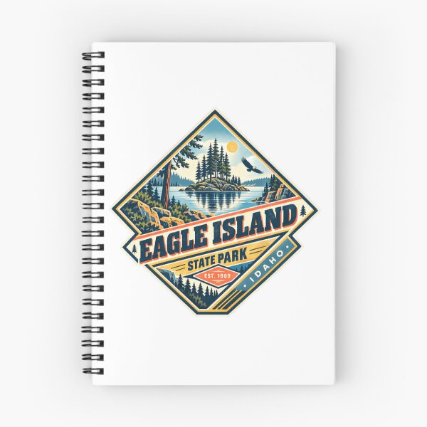 Item preview, Eagle Island State Park Est. 1969 Idaho Nature Outdoor Travel Souvenir designed and sold by NeedForParks.