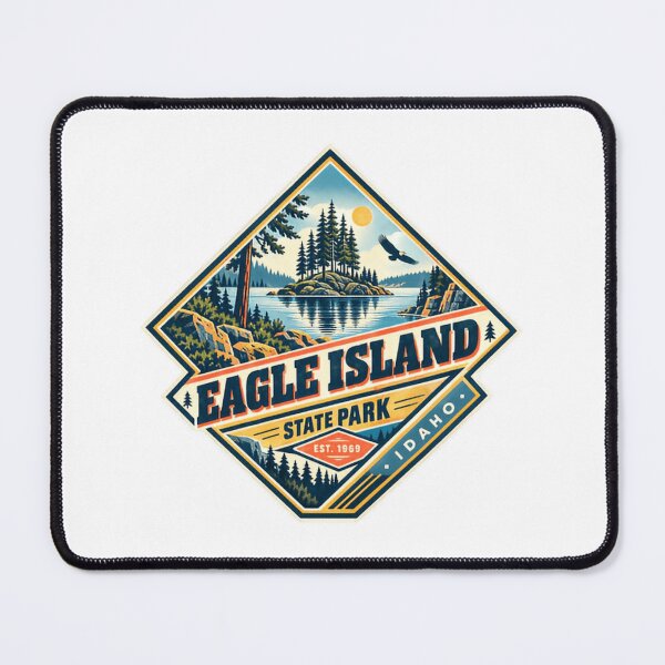 Item preview, Eagle Island State Park Est. 1969 Idaho Nature Outdoor Travel Souvenir designed and sold by NeedForParks.