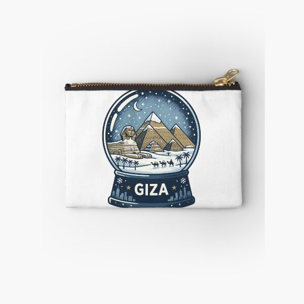 Item preview, Vintage Giza Snow Globe Travel Badge designed and sold by k3rstman1.
