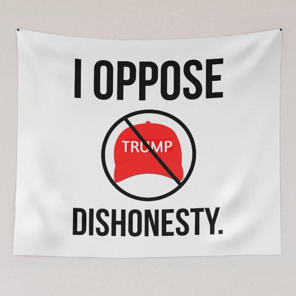Item preview, I oppose dishonesty. designed and sold by Rachel the Artist .