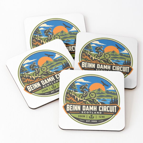 Item preview, Beinn Damh Circuit Scotland Mountain Biking Cyclist Adventure Travel designed and sold by NeedForParks.
