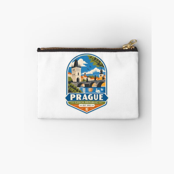Item preview, Prague Czech Republic Est. 1993 European Travel City Vacation Tourist designed and sold by NightGlyph.