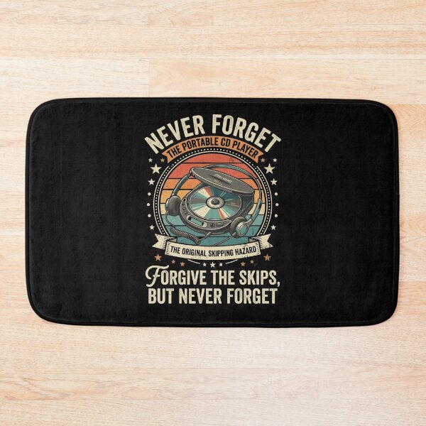 Item preview, Never Forget the Portable CD Player (Skipping Hazard) designed and sold by VYRON STUDIO.