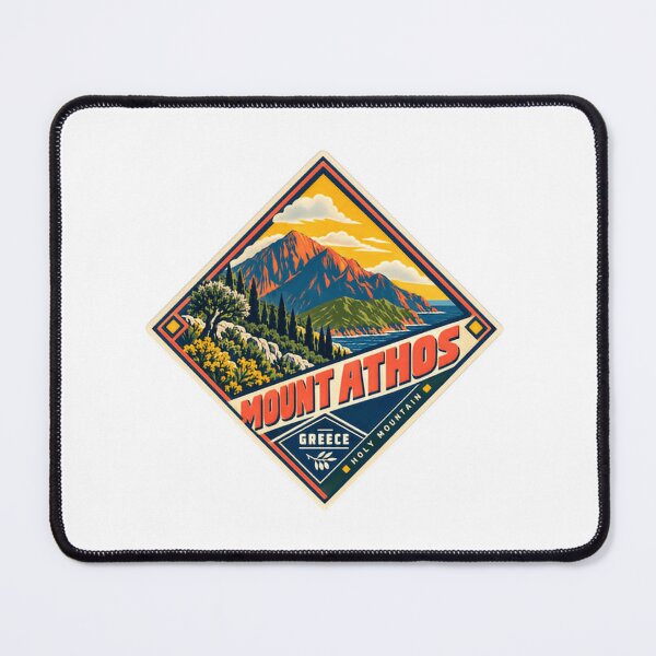Item preview, Mount Athos Greece Holy Mountain Pilgrim Travel Souvenir designed and sold by Simsimah26Parks.