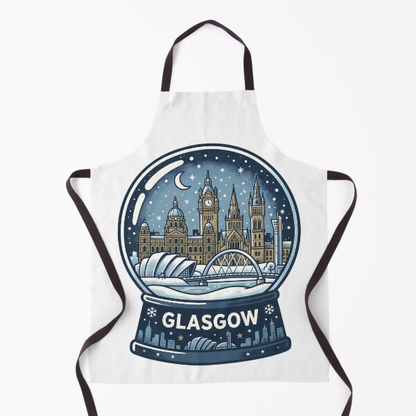 Item preview, Vintage Glasgow Snow Globe Travel Badge designed and sold by k3rstman1.