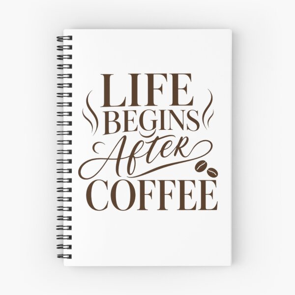 Item preview, Life Begins After Coffee Lover Morning Caffeine Drinker designed and sold by RetroMini2026.