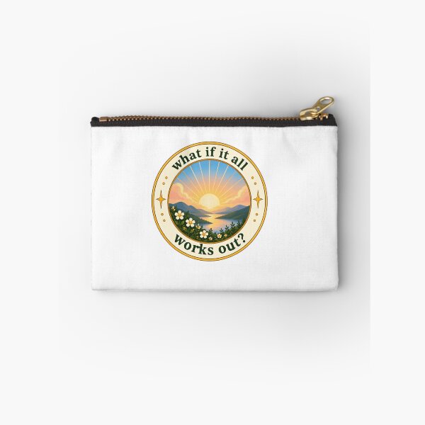 Item preview, What If It All Works Out Positive Affirmation Hopeful Optimist Motivation designed and sold by JonesFlora2025.