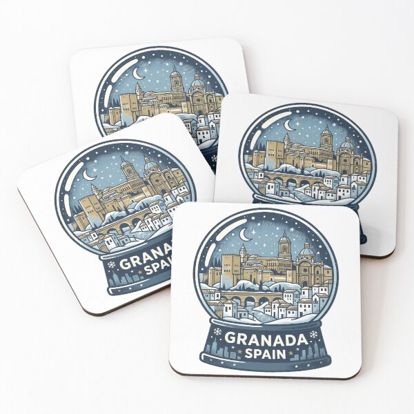 Item preview, Vintage Granada Snow Globe Travel Badge designed and sold by k3rstman1.