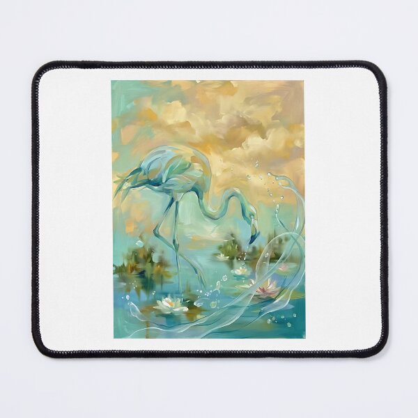 Item preview, Flamingo Synchronized Swimming designed and sold by PictoVibe.