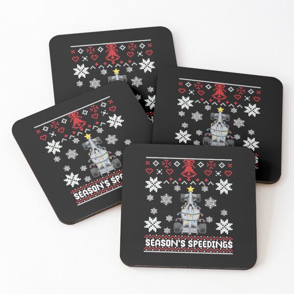 Item preview, F1 Race Car Christmas Season's Speedings designed and sold by BalouEdison.