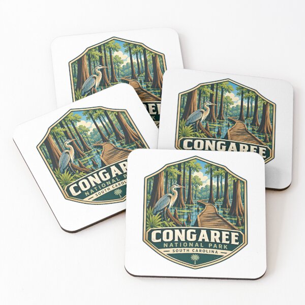 Artikelvorschau, Souvenir vom Congaree-Nationalpark in South Carolina – Naturforscher-Souvenir entworfen und verkauft von NeedForParks.