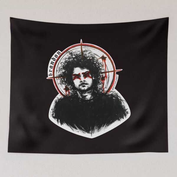 Item preview, Grandson Portrait with Crosshairs and Blood Splatter Art designed and sold by Ahkamnash.