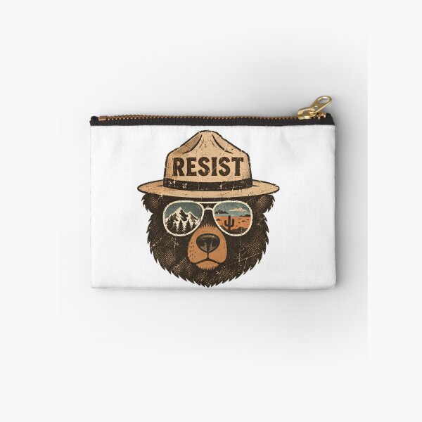 Item preview, Resist Environmentalist Bear Activism Public Lands Conservation designed and sold by JonesFlora2025.