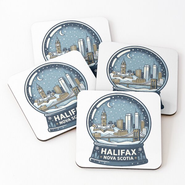 Item preview, Vintage Halifax Snow Globe Travel Badge designed and sold by k3rstman1.