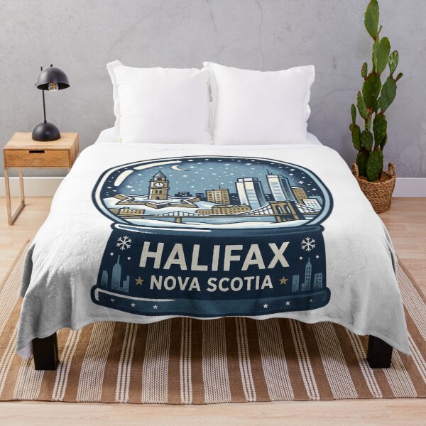 Item preview, Vintage Halifax Snow Globe Travel Badge designed and sold by k3rstman1.
