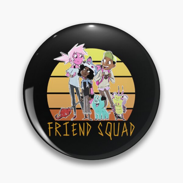 Item preview, Kipo Friend Squad Tshirt 02 designed and sold by nolanaygiz.