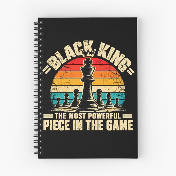 Item preview, Black King The Most Powerful Piece In The Game Black Man Chess Player designed and sold by SkeletonsDanger.