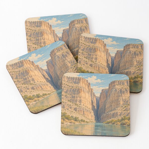 Item preview, Chihuahuan Desert – Vintage Santa Elena Canyon, Big Bend designed and sold by Eclipse 3699.