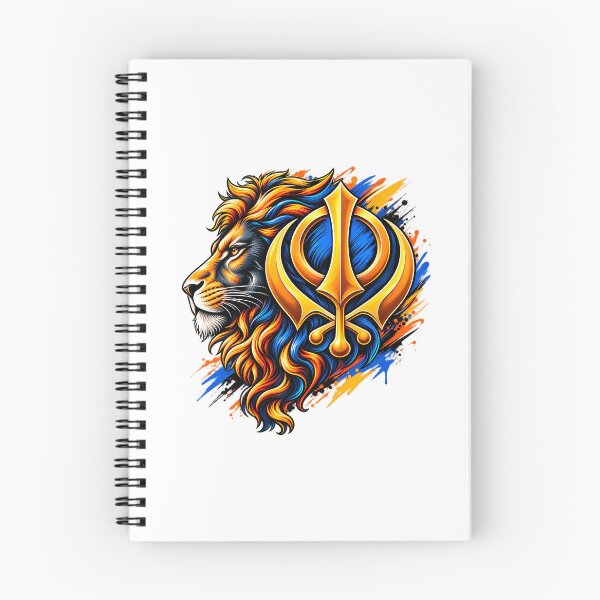 Item preview, Khanda With Lion  designed and sold by amairev.