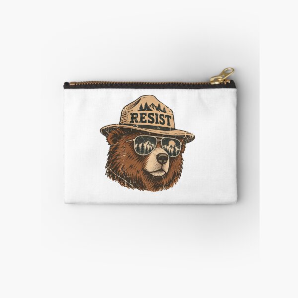 Item preview, Resist Bear Ranger Hat Environmental Activist Conservationist designed and sold by JonesFlora2025.