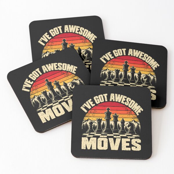 Item preview, I've Got Awesome Moves Chess Player Board Game Enthusiast designed and sold by HumansStuck12.
