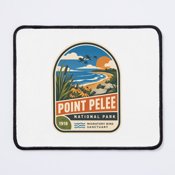 Item preview, Point Pelee National Park 1918 Migratory Bird Sanctuary Bird Watching Travel Souvenir designed and sold by Simsimah26Parks.