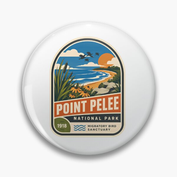 Item preview, Point Pelee National Park 1918 Migratory Bird Sanctuary Bird Watching Travel Souvenir designed and sold by Simsimah26Parks.
