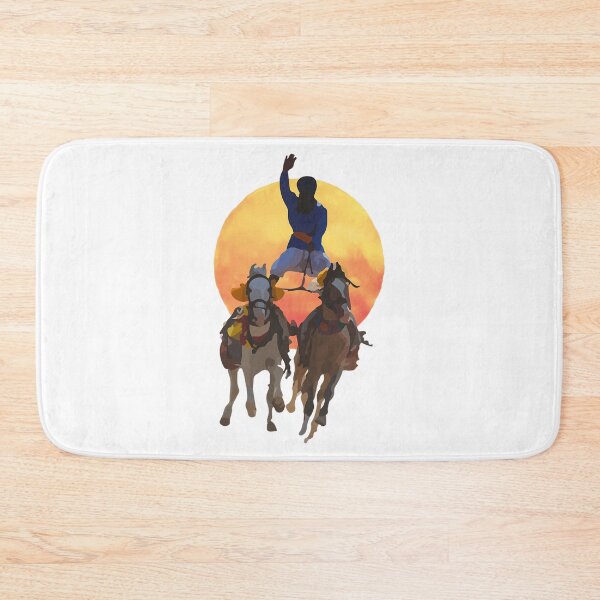 Item preview, Nihang Singh On Horses designed and sold by amairev.
