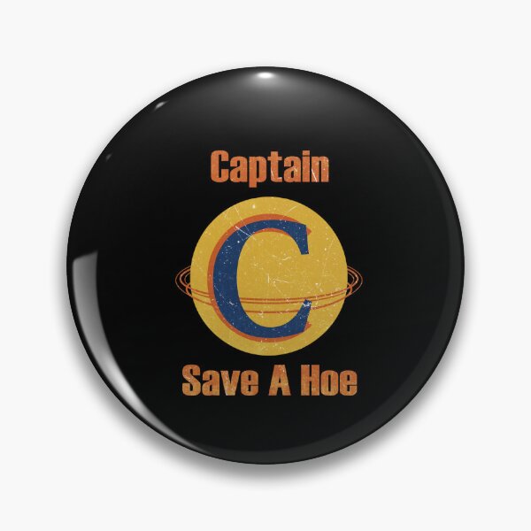 Item preview, Captain Save A Hoe Funny Retro Distressed designed and sold by BalouEdison.