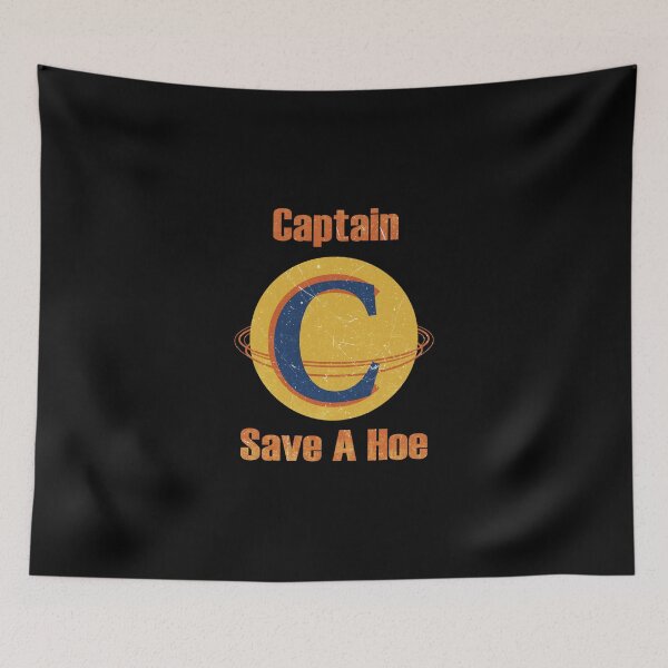 Item preview, Captain Save A Hoe Funny Retro Distressed designed and sold by BalouEdison.