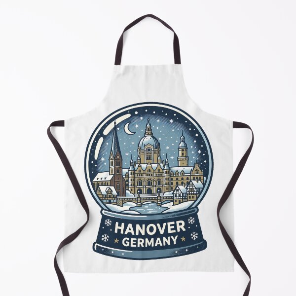 Item preview, Vintage Hanover Snow Globe Travel Badge designed and sold by k3rstman1.