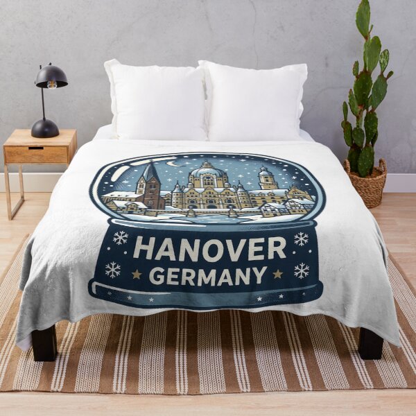 Item preview, Vintage Hanover Snow Globe Travel Badge designed and sold by k3rstman1.