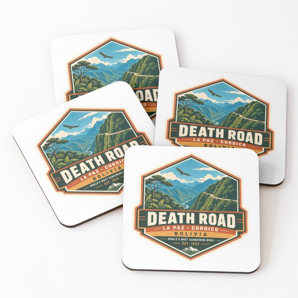 Item preview, Death Road La Paz Coroico Bolivia World's Most Dangerous Road Travel Adventure designed and sold by NeedForParks.