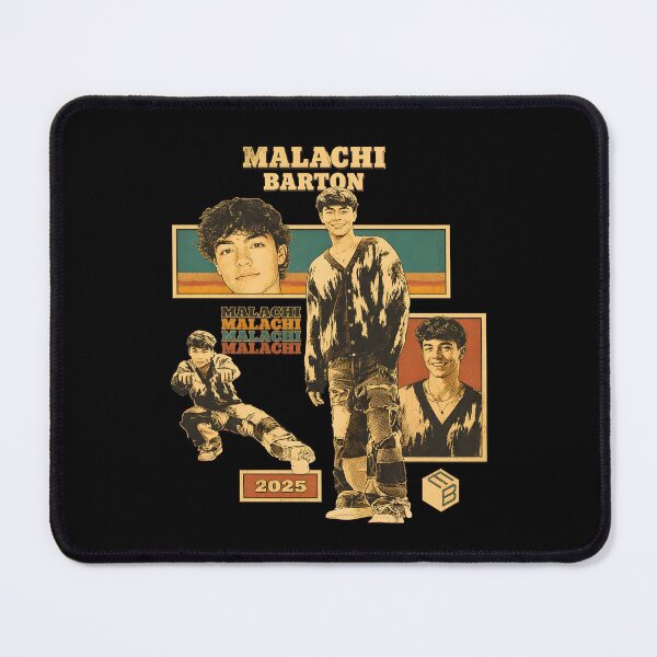 Item preview, malachi barton aesthetic edit – retro monochrome fan art collage designed and sold by FrankBrown7.