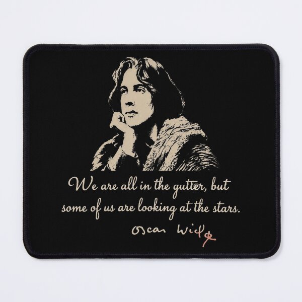 Item preview, Oscar Wilde Quote designed and sold by RayneBarron.