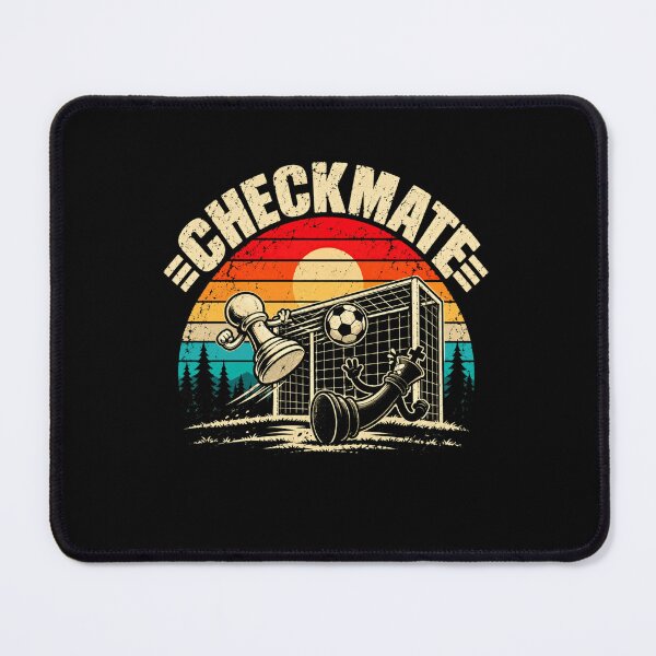 Item preview, Checkmate Chess Soccer Player Fan designed and sold by SkeletonsDanger.