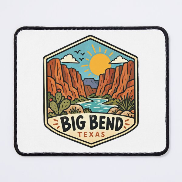 Item preview, Big Bend Texas National Park Travel Hiking Outdoors Souvenir designed and sold by NightGlyph.
