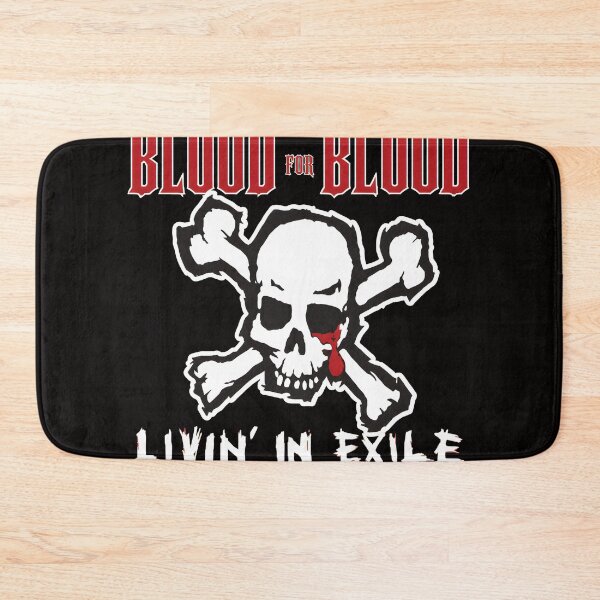 Item preview, Blood for Blood Livin' in Exile Skull  designed and sold by Gamaza-Eggs.
